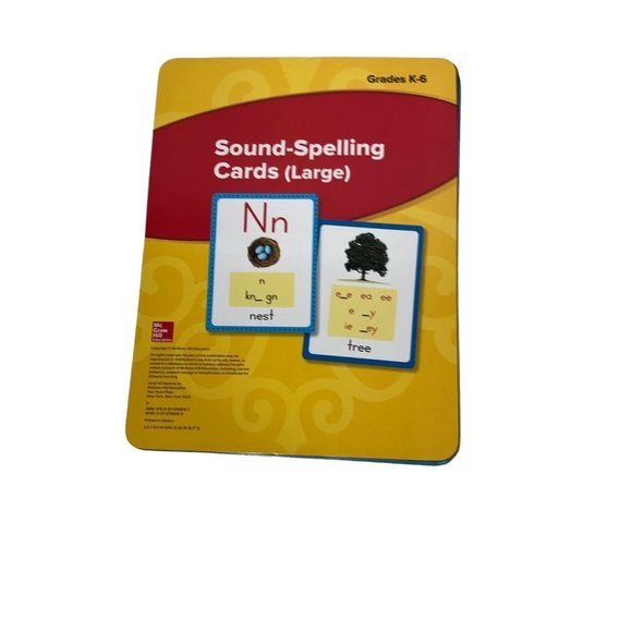 Wonders Sound-Spelling Cards Large Grades K-6 ELEMENTARY CORE READING New - Picture 6 of 6